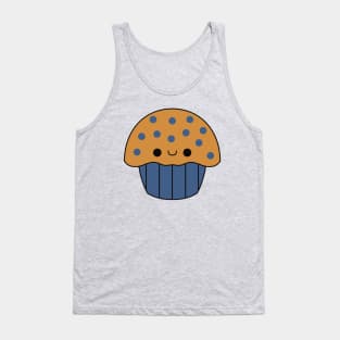 Cute Kawaii Blueberry Muffin Tank Top